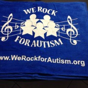 We Rock for Autism Rally Towels